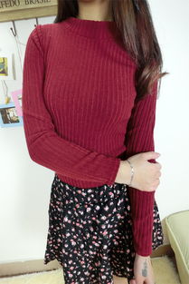 Miss Happy 针织衫 蘑菇街优店的秋日温柔之选